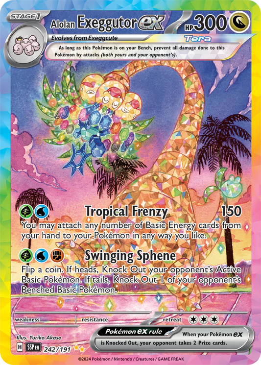 Alolan Exeggutor ex - 242/191