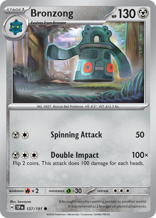 Bronzong - 127/191 - Normal