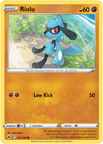 Riolu - 71/159 - Normaal