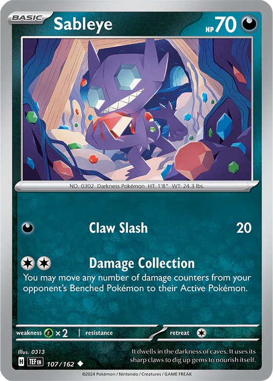 Sableye - 107/162 - Normaal