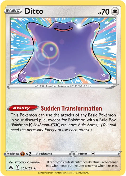 Ditto - 107/159 - Holo