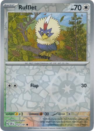 Rufflet - 152/191 - Reverse