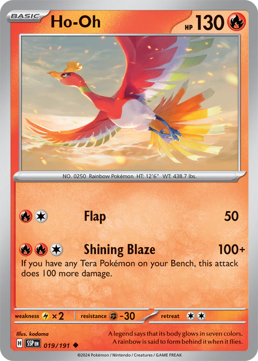 Ho-Oh - 19/191 - Normal