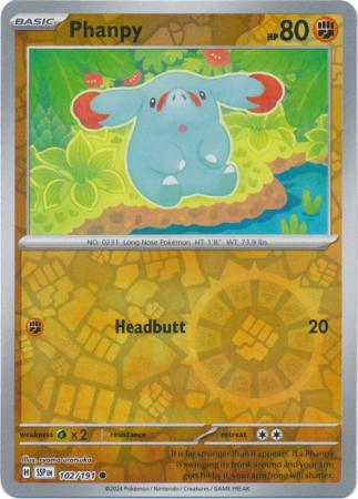 Phanpy - 102/191 - Reverse