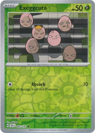Exeggcute - 2/191 - Reverse
