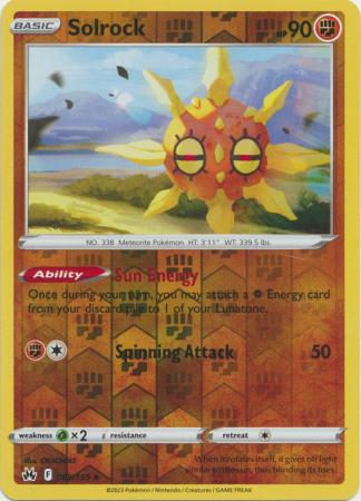 Solrock - 69/159 - Reverse