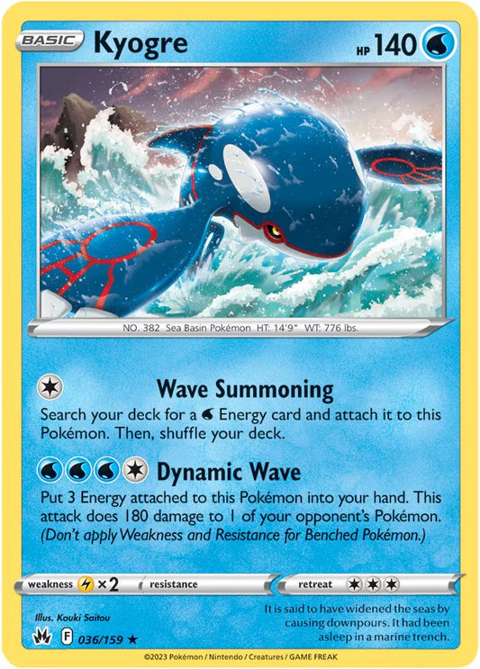 Kyogre - 36/159 - Holo