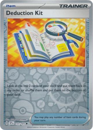 Deduction Kit - 171/191 - Reverse