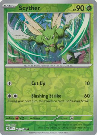 Scyther - 1/162 - Reverse