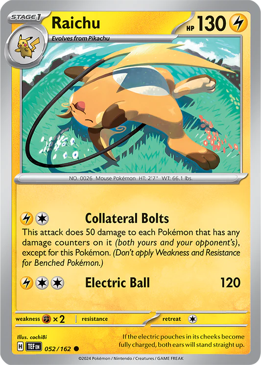 Raichu - 52/162 - Normal