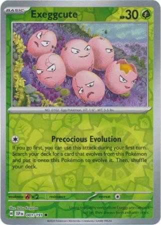 Exeggcute - 1/191 - Reverse
