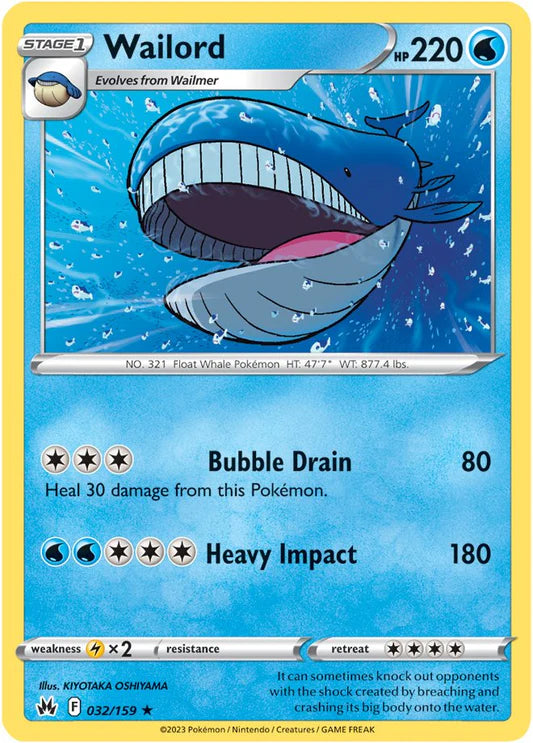 Wailord - 32/159 - Normal