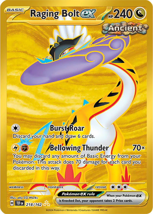 Raging Bolt ex - 218/162