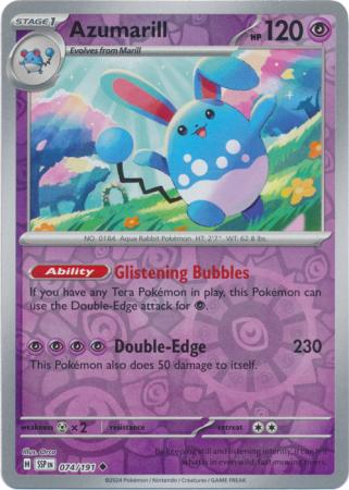 Azumarill - 74/191 - Reverse