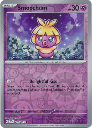 Smoochum - 75/191 - Reverse