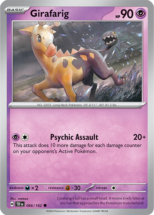 Girafarig - 66/162 - Normaal